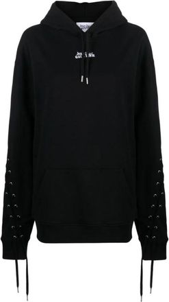 Jean Paul Gaultier Hoodies - Dames - Hoodies - Zwart - S - Katoen - Hoodies & sweatvesten