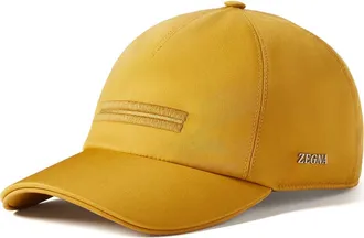 Ermenegildo Zegna Baseball Cap in Yellow at Nordstrom, Size X-Large