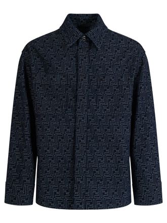 Fendi Ff Denim Jacket