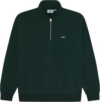 Obey Uomo, Felpe, Verde, XL, new