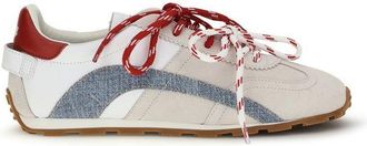 Dsquared2 Multicolor Calf Leather Bos Taurus Low Top Mens Sneakers