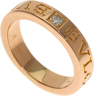 Bulgari Pink Gold (18K) Band Ring (Pre-Owned)