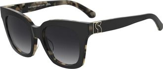 Kate Spade New York Constance/G/S Zonnebril - Dames - Zonnebrillen - Zwart - 53 MM - Accessoires