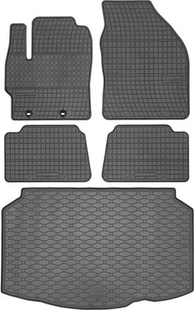 OEM Juego De Alfombrillas De Goma Para Coche Y Alfombrilla Para Maletero Para Toyota Yaris Iv Hatchback A Partir De 2020