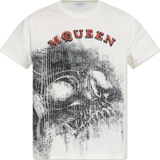 Alexander McQueen T-Shirts - Heren - T-shirts - Wit - M - Tops