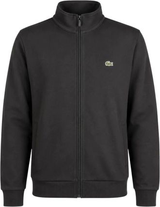 Lacoste Hoodies & sweatvesten, Heren, Zwart, L, Zip-through Sweatshirt