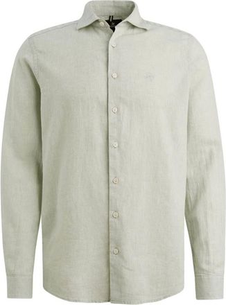 Vanguard Heren, Overhemden, Grijs, Maat: 2XL Linnen