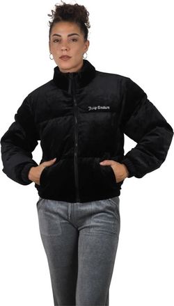 Juicy Couture Winter bomberjack voor vrouwen - Dames - Winterjassen - Zwart - M - Polyester - Jassen