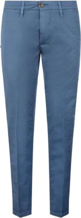 Re-hash Clear Blue Chino Broek - Heren - Chinos - Blauw - W31 - Katoen - Broeken