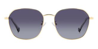 Polaroid PLD 4168/G/S/X Asian Fit Polarized J5G/WJ Mens Sunglasses Gold Size 55