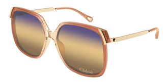Chloé CH0286S 007 Womens Sunglasses Orange Size 60