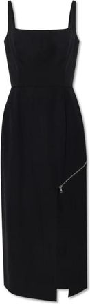 Alexander McQueen Kleedjes - Dames - Casual kleedjes - Zwart - S - Wol - Kleedjes