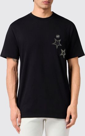Philipp Plein T-shirt in cotone con borchie