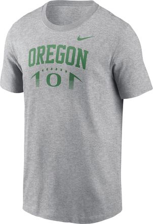 Nike Oregon Primetime Football Icon Nike Mens College T-Shirt in Grey | N19906GUON-MDT
