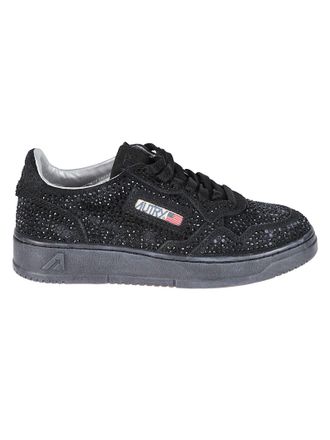 Autry Rose Collection Medalist Suede Sneakers
