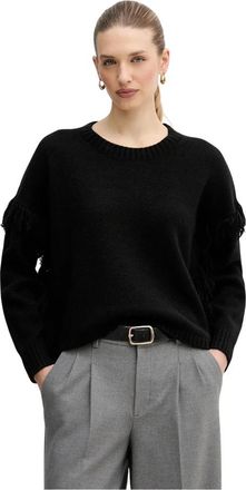 Benetton Truien & Vesten, Dames, Zwart, S, Wol, Wol trui