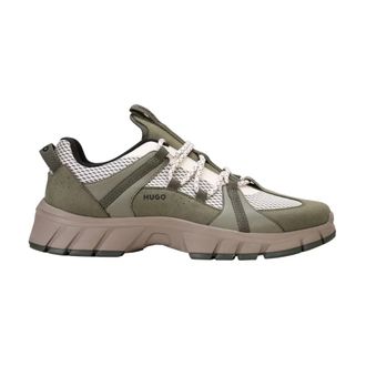 HUGO BOSS Dark Beige Runner Trainers