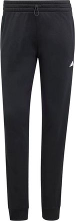 adidas (WMNS) adidas AEROREADY Game and Go Regular Tapered Fleece Pants Asia Sizing Black White IM2678