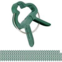 OEM Paquete De 120 Pinzas Grandes Para Plantas - Pinzas De Jard&iacute;n Reforzadas, Soporte Resistente Para Tomates, Pepinos Y Plantas Trepadoras - Crezuo