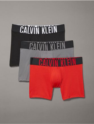 Calvin Klein Mens Intense Power Micro 3-Pack Boxer Brief - Multi - XL