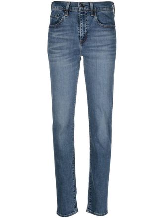 Levi's High waist jeans - Blauw