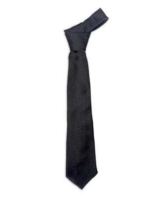 Maison Margiela Mens Silk Tie - Black - One Size