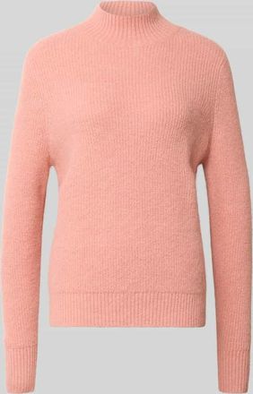 Christian Berg Strickpullover mit Stehkragen in Altrosa, Größe XXL