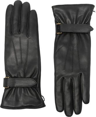 Isabel Marant Guanti con fibbia - Nero