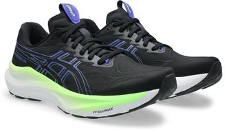 Asics Laufschuh ASICS GT-2000 14, Herren, Gr. 42,5, schwarz, cobalt burst, Synthetik, Schuhe Laufschuh, f&uuml;r mehr Stabilit&auml;t