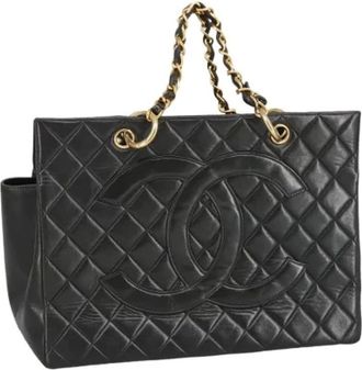 Chanel Pre-owned Shoulder Bags, female, Black, Size: ONE SIZE Pre-owned Vintage Shoulder Bag