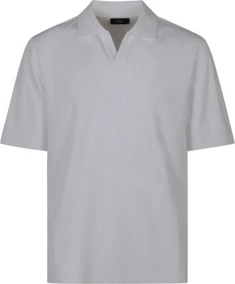 Herno Polo Derby - Heren - Polos - Wit - 2XL - Katoen - Tops