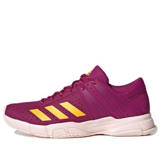 adidas Wucht P3 Wear-resistant Non-Slip Badminton Sports Shoe Purple Unisex FU8327