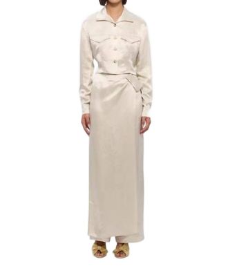 Nanushka Kehlani Trouser In Ecru
