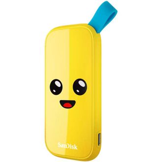 OEM Sandisk Sdssde30-1t00-g25f Unidad Externa De Estado S&oacute;lido 1 Tb Usb Tipo C 3.2 Gen 2 (3.1 Gen 2) Amarillo