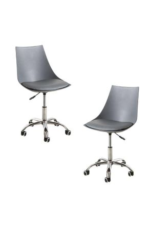 Regalos Miguel Regalos Miguel - Packs Sillas - Pack 2 Sillas Blok Office - Gris Oscuro