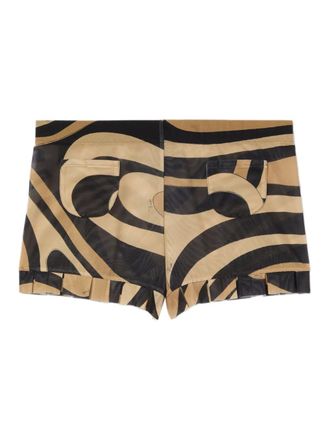 Pucci Marmo-print shorts - Black