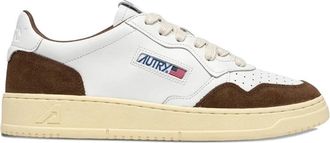 Autry Medalist Low Sneaker - Heren - Sneakers - Wit - 45 EU - Katoen - Schoenen