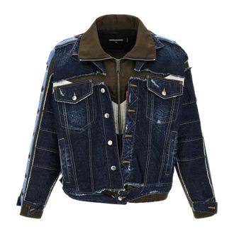 Dsquared2 Hombre, Chaquetas, Azul, Talla: M