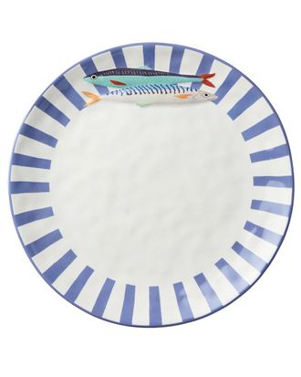 Certified International Something Fishy Round Platter