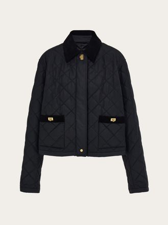 Ferragamo Donna Blouson imbottito Nero