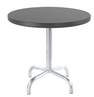 Schubiger M&ouml;bel Metall-Beistelltisch S&auml;ntis Rund