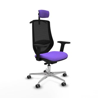Piqueras y Crespo Piqueras Y Crespo Mardos Silla De Oficina Lila Confort