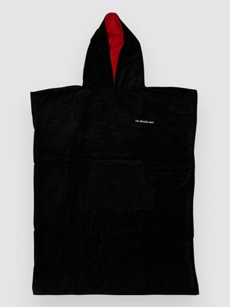 Quiksilver Hoody Surf Poncho schwarz
