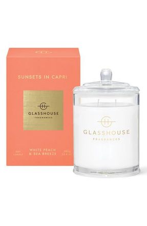 Glasshouse Fragrances Sunsets in Capri Two-Wick Scented Candle at Nordstrom