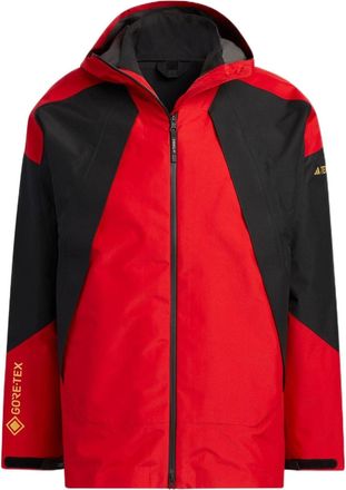 adidas Y23 Terrex Gore-Tex 3IN1 Outdoor Jacket Asia Sizing Red Black IC4948