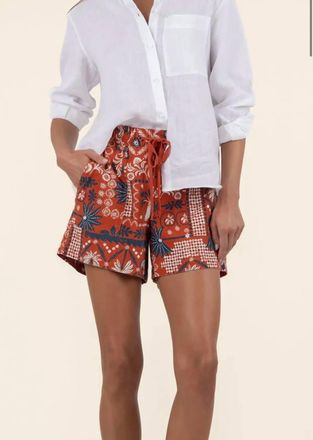 Kut from the Kloth Katana High Rise Short In Paprika