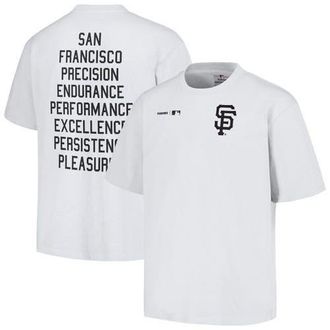 Pleasures Mens PLEASURES White San Francisco Giants Precision T-Shirt at Nordstrom, Size Small