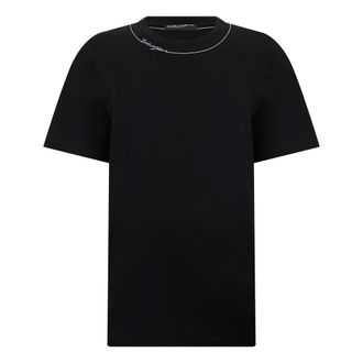 Dolce & Gabbana Heren, Tops, Zwart, Maat: XL Katoen