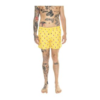 Happy Socks Hombre, Trajes de ba&ntilde;o, Amarillo, Talla: S