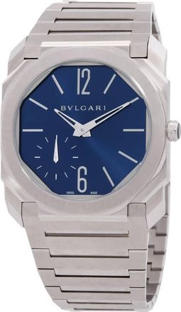 Bulgari Octo Finissimo Blue Dial Mens Watch 103431